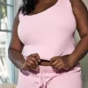 Gilly Hicks Rahat Waffle Dantelli Askılı Tank Gilly Hicks Rahat Waffle Dantelli Askılı Tank