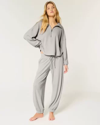 Gilly Hicks Rahat Waffle Jogger Pantolon