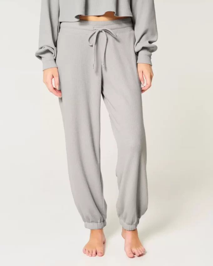Gilly Hicks Rahat Waffle Jogger Pantolon Gilly Hicks Rahat Waffle Jogger Pantolon