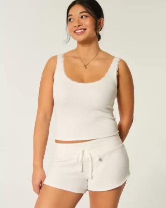 Gilly Hicks Rahat Waffle Mini Şort