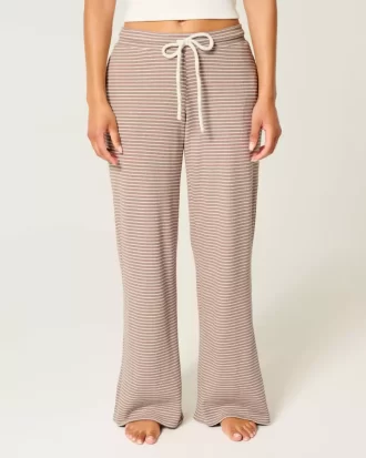 Gilly Hicks Waffle Dantel Düz Pantolon