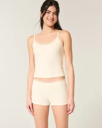 Gilly Hicks Waffle Lace Shortie Şort