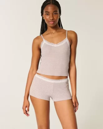 Gilly Hicks Waffle Lace Shortie Şort