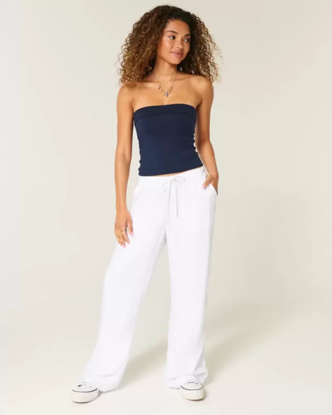 Giyilebilir Slub Pantolon