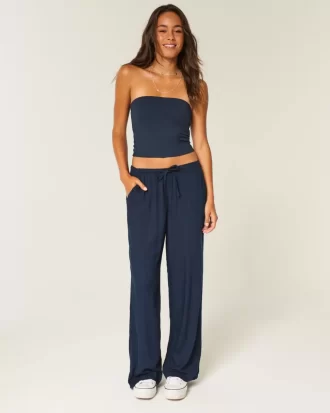 Giyilebilir Slub Pantolon