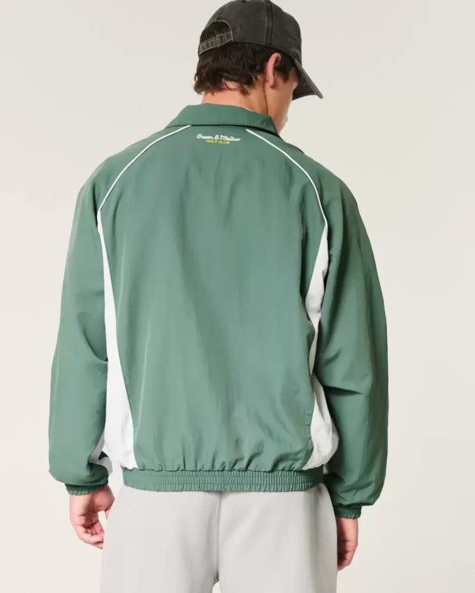 Golf Grafik Rüzgarlık Ceket