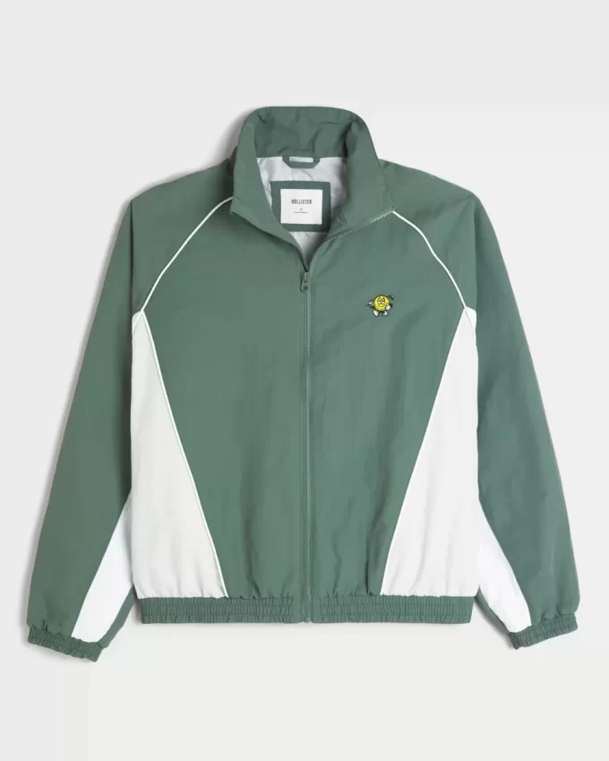 Golf Grafik Rüzgarlık Ceket