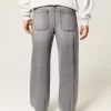Gri Patenci Bol Pantolon