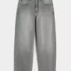 Gri Patenci Bol Pantolon