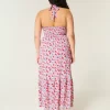 Halter Uzun Elbise