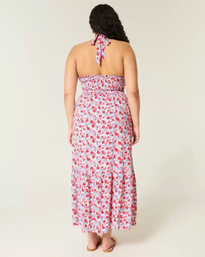 Halter Uzun Elbise