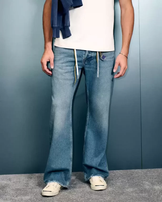 Hermosa Medium Wash Rahat Paça Kot Pantolon