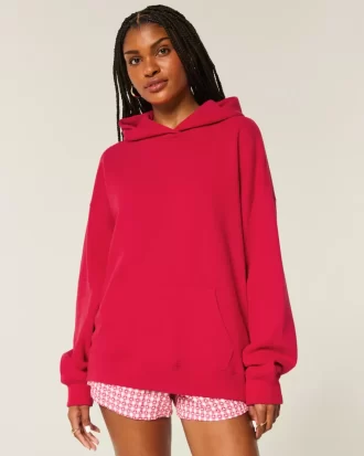 Hollister Feel Good Büyük Boy Kapüşonlu Sweatshirt