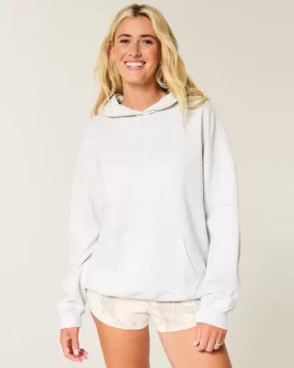 Hollister Feel Good Büyük Boy Kapüşonlu Sweatshirt
