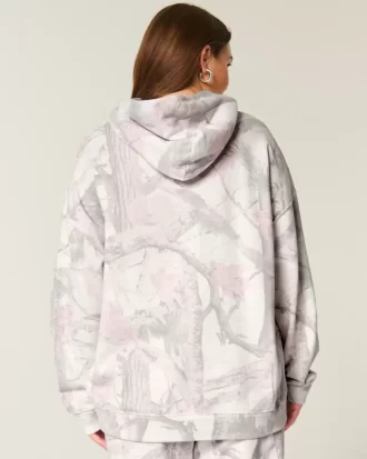 Hollister Feel Good Büyük Boy Kapüşonlu Sweatshirt