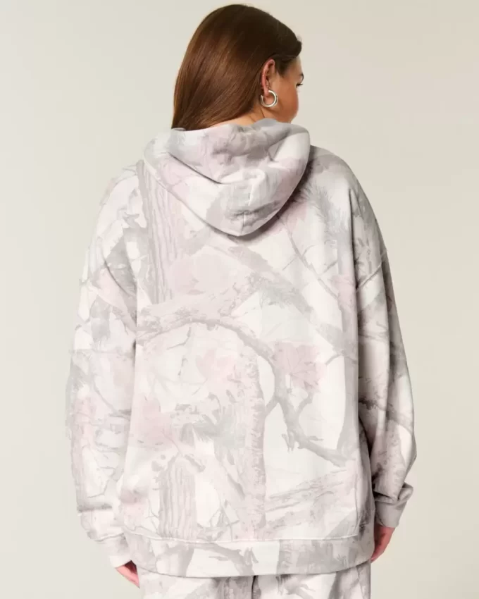 Hollister Feel Good Büyük Boy Kapüşonlu Sweatshirt