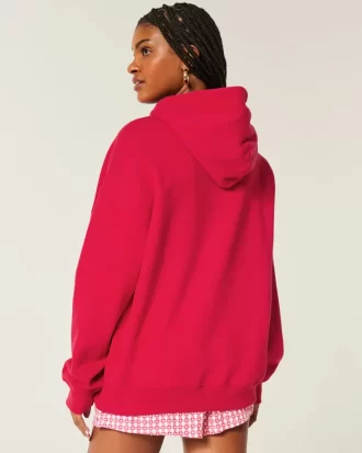 Hollister Feel Good Büyük Boy Kapüşonlu Sweatshirt