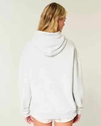 Hollister Feel Good Büyük Boy Kapüşonlu Sweatshirt