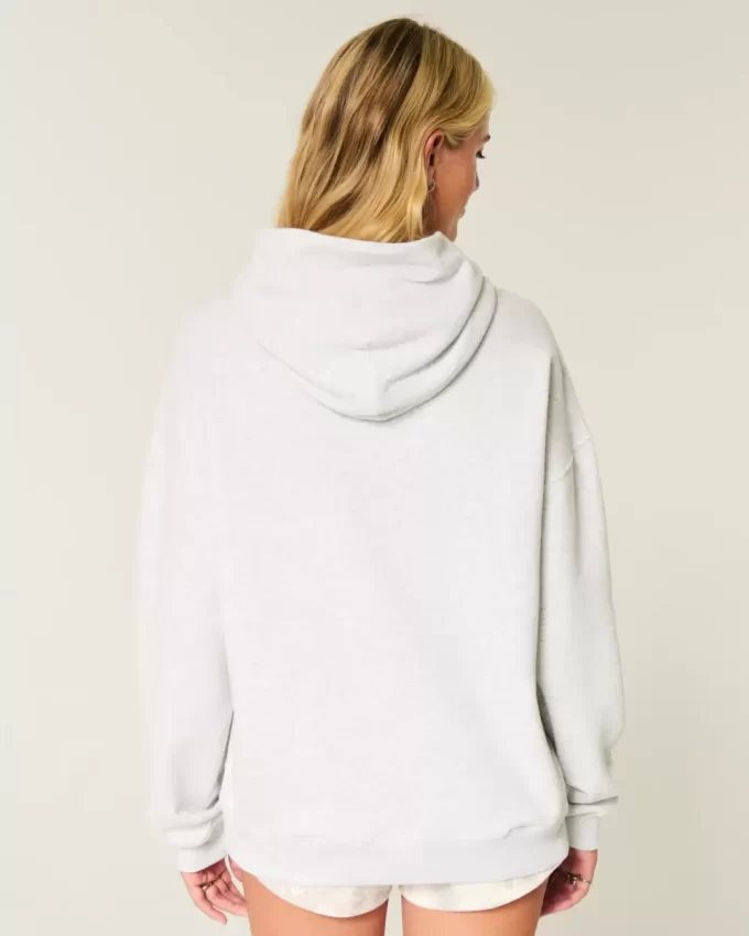 Hollister Feel Good Büyük Boy Kapüşonlu Sweatshirt