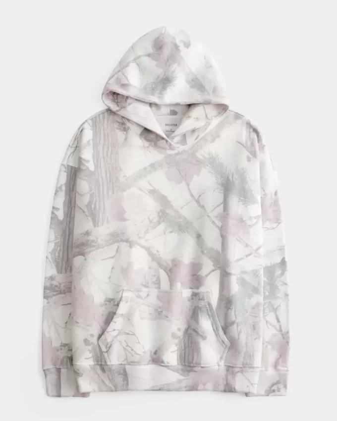 Hollister Feel Good Büyük Boy Kapüşonlu Sweatshirt