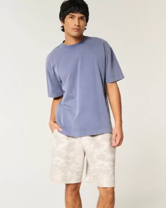 Hollister Feel Good Polar Diz Üstü Bol Şort