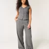 Hollister Livvy Düşük Bel Geniş Paça Pantolon Hollister Livvy Düşük Bel Geniş Paça Pantolon