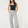Hollister Livvy Düşük Bel Geniş Paça Pantolon Hollister Livvy Düşük Bel Geniş Paça Pantolon