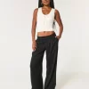 Hollister Livvy Düşük Bel Geniş Paça Pantolon Hollister Livvy Düşük Bel Geniş Paça Pantolon