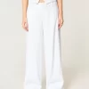 Hollister Livvy Düşük Bel Geniş Paça Pantolon Hollister Livvy Düşük Bel Geniş Paça Pantolon