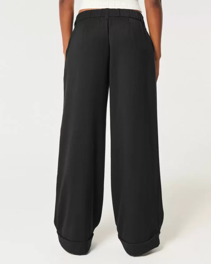 Hollister Livvy Düşük Bel Geniş Paça Pantolon Hollister Livvy Düşük Bel Geniş Paça Pantolon