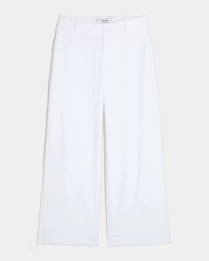 Hollister Livvy Düşük Bel Geniş Paça Pantolon Hollister Livvy Düşük Bel Geniş Paça Pantolon