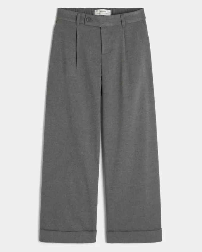 Hollister Livvy Düşük Bel Geniş Paça Pantolon Hollister Livvy Düşük Bel Geniş Paça Pantolon
