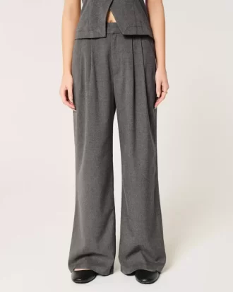 Hollister Livvy Ultra Yüksek Bel Geniş Paça Pantolon