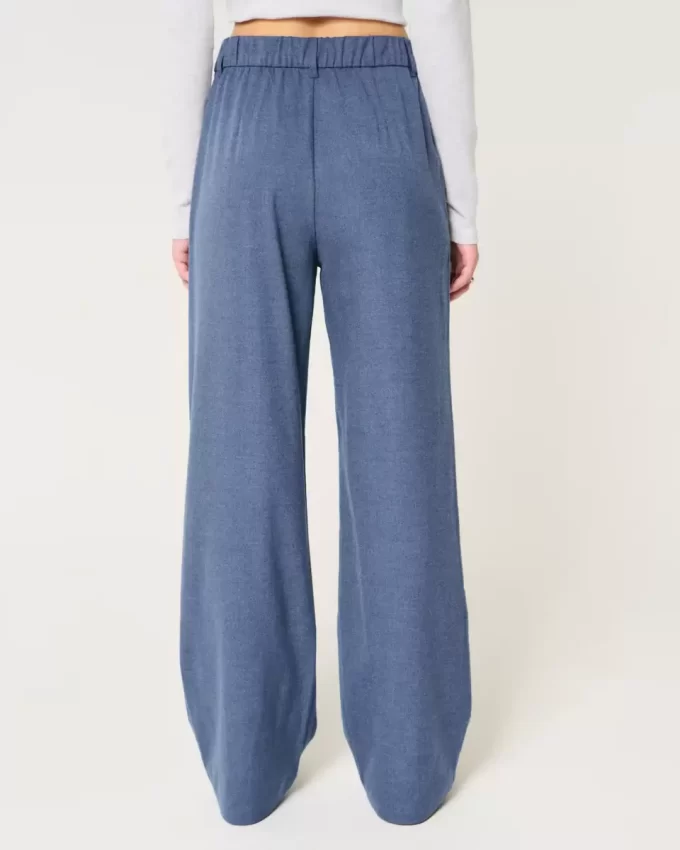 Hollister Livvy Ultra Yüksek Bel Geniş Paça Pantolon