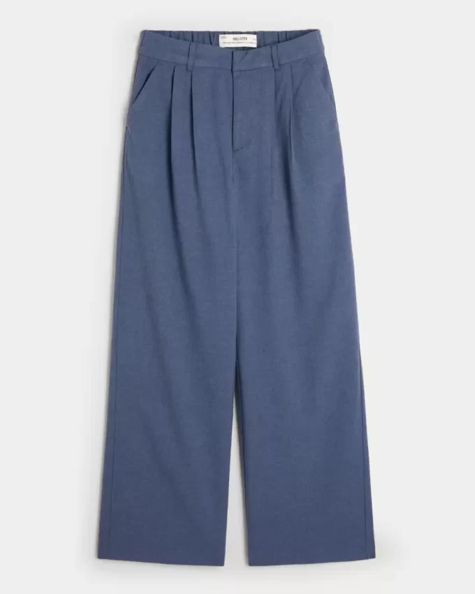 Hollister Livvy Ultra Yüksek Bel Geniş Paça Pantolon
