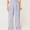 Hollister Livvy Ultra Yüksek Bel Keten Karışımlı Geniş Paça Pantolon Hollister Livvy Ultra Yüksek Bel Keten Karışımlı Geniş Paça Pantolon