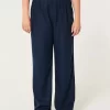Hollister Livvy Ultra Yüksek Bel Keten Karışımlı Geniş Paça Pantolon Hollister Livvy Ultra Yüksek Bel Keten Karışımlı Geniş Paça Pantolon