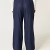 Hollister Livvy Ultra Yüksek Bel Keten Karışımlı Geniş Paça Pantolon Hollister Livvy Ultra Yüksek Bel Keten Karışımlı Geniş Paça Pantolon
