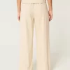 Hollister Livvy Ultra Yüksek Bel Keten Karışımlı Geniş Paça Pantolon Hollister Livvy Ultra Yüksek Bel Keten Karışımlı Geniş Paça Pantolon