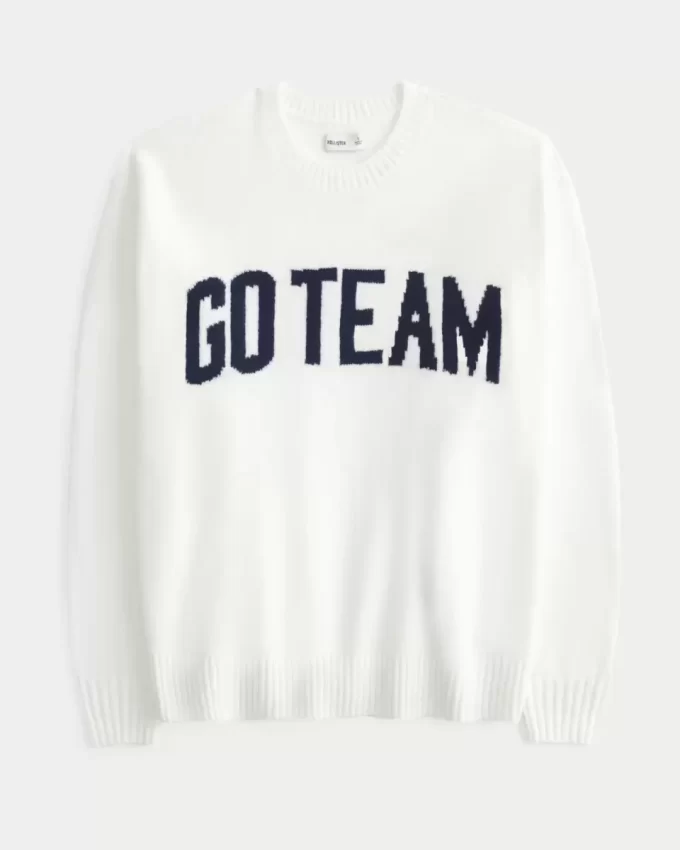 Hollister Rahat Bulut Büyük Boy Go Takımı Grafik Kazak Hollister Rahat Bulut Büyük Boy Go Takımı Grafik Kazak