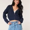 Hollister Rahat Bulut Fermuarlı Kazak Kapüşonlu Üst Hollister Rahat Bulut Fermuarlı Kazak Kapüşonlu Üst