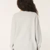 Hollister Rahat Bulut Gül Grafik Kazak Hollister Rahat Bulut Gül Grafik Kazak