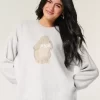 Hollister Rahat Bulut Tavşanı Grafikli Kazak Hollister Rahat Bulut Tavşanı Grafikli Kazak