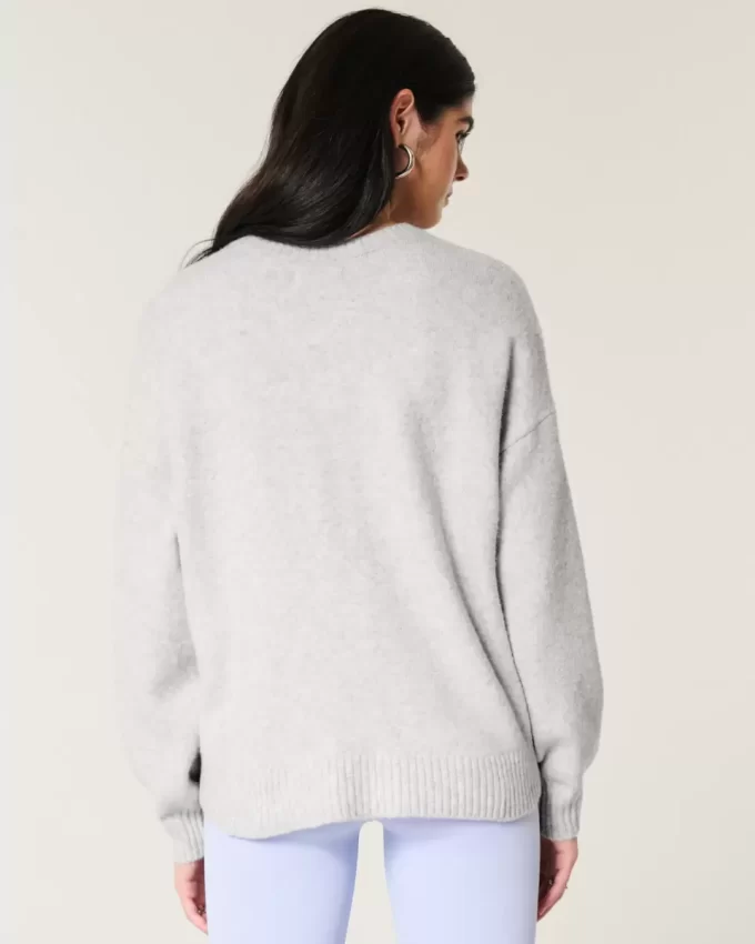 Hollister Rahat Bulut Tavşanı Grafikli Kazak Hollister Rahat Bulut Tavşanı Grafikli Kazak