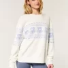 Hollister Rahat Bulut Teddy Ayıcık Grafikli Kazak Hollister Rahat Bulut Teddy Ayıcık Grafikli Kazak