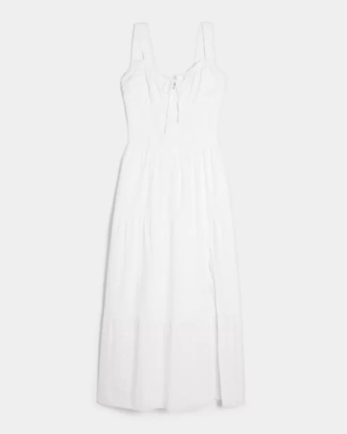 Hollister Sofia Yan Fırfırlı Uzun Elbise Hollister Sofia Yan Fırfırlı Uzun Elbise
