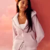Hollister x Crocs Sherpa Astarlı Fermuarlı Kapüşonlu Üst