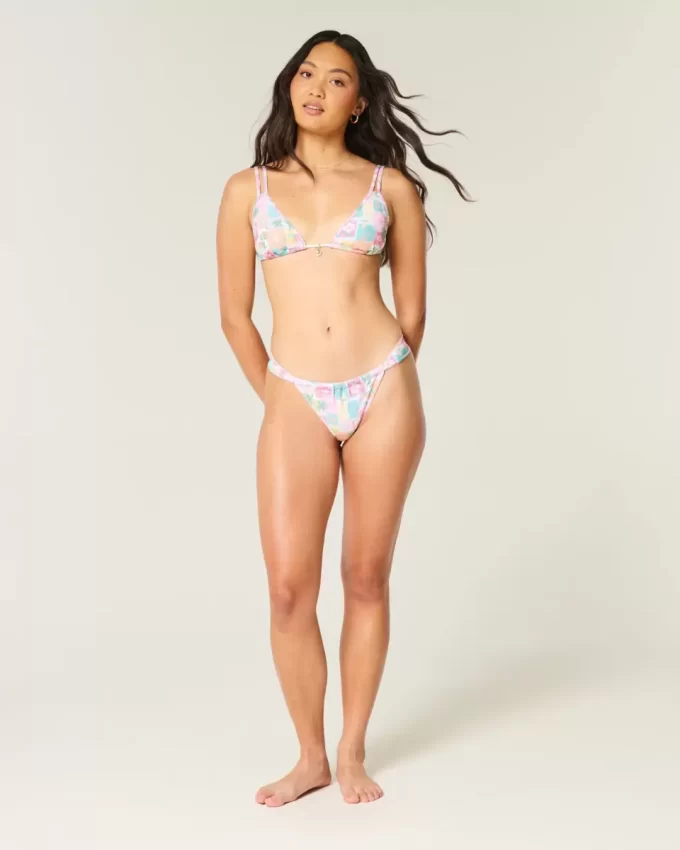 Çift Askılı Üçgen Bikini Üstü