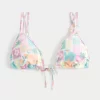 Çift Askılı Üçgen Bikini Üstü