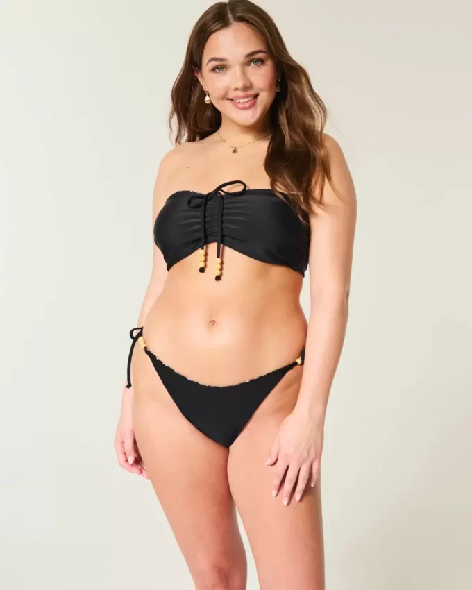 Çift Taraflı Bağcıklı Bikini Altı